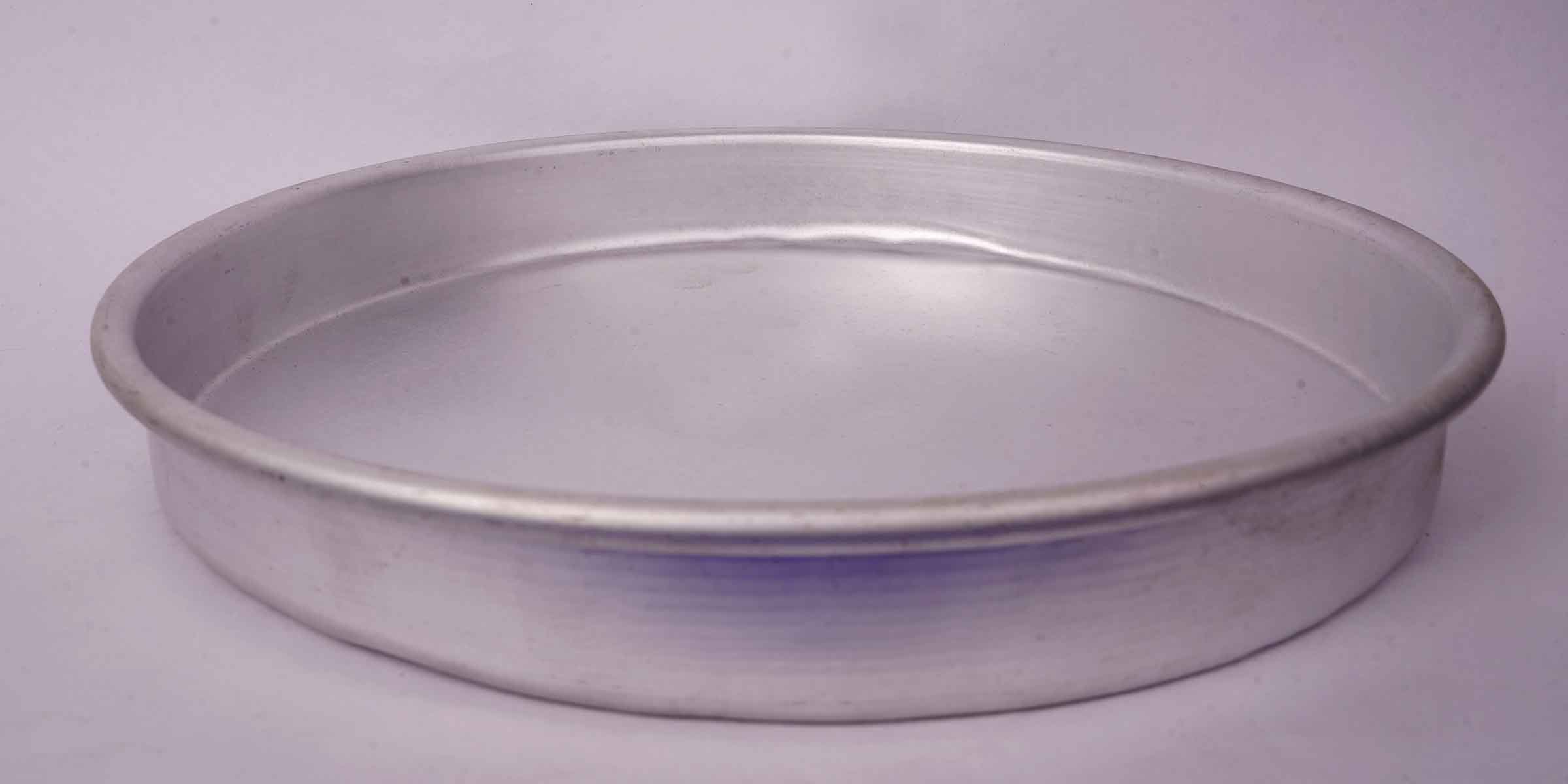 Aluminium Dilkush/Pizza Pan Mould size(9" x 1")